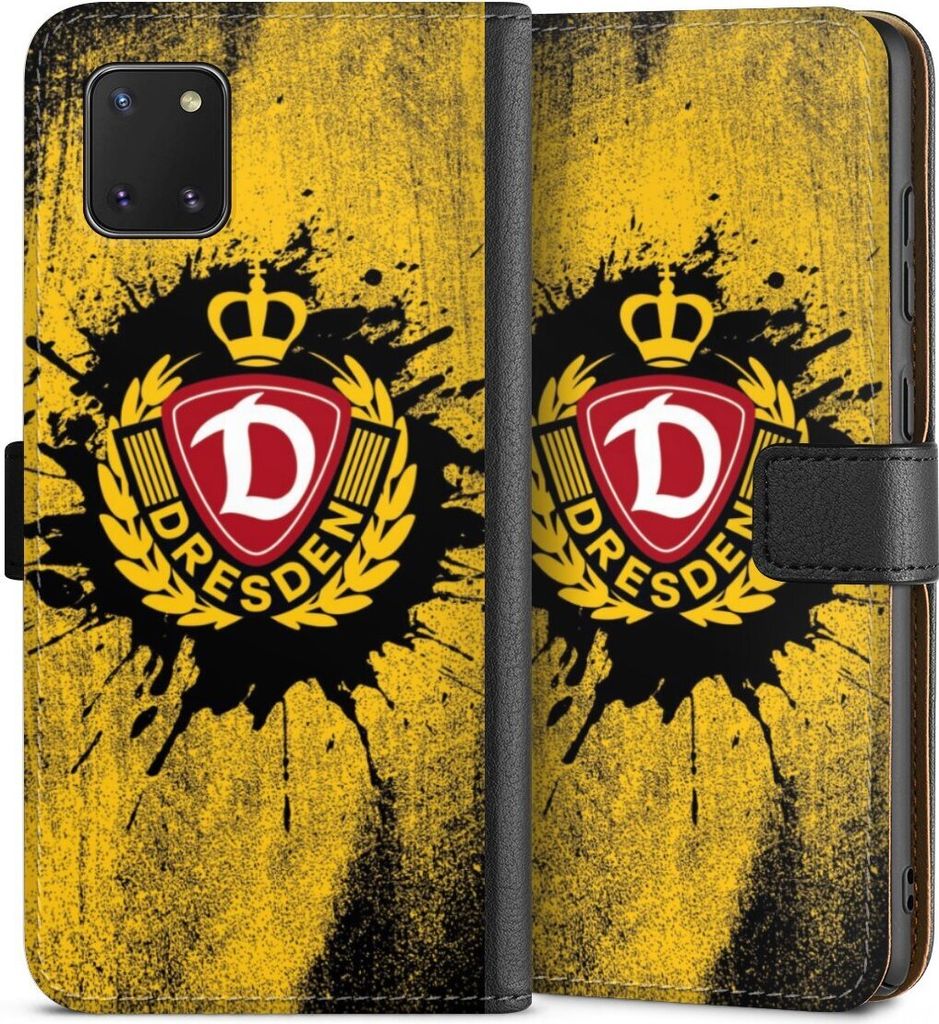 DeinDesign Klapphülle für Samsung Galaxy Note 10 lite Handytasche Lederhülle Tasche Fußball Offizielles Lizenzprodukt SG Dynamo Dresden