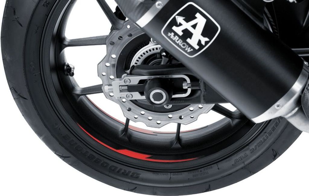 PUIG 21833R Rim Strips Premium passend fuer HONDA NT650V DEAUVILLE Rot