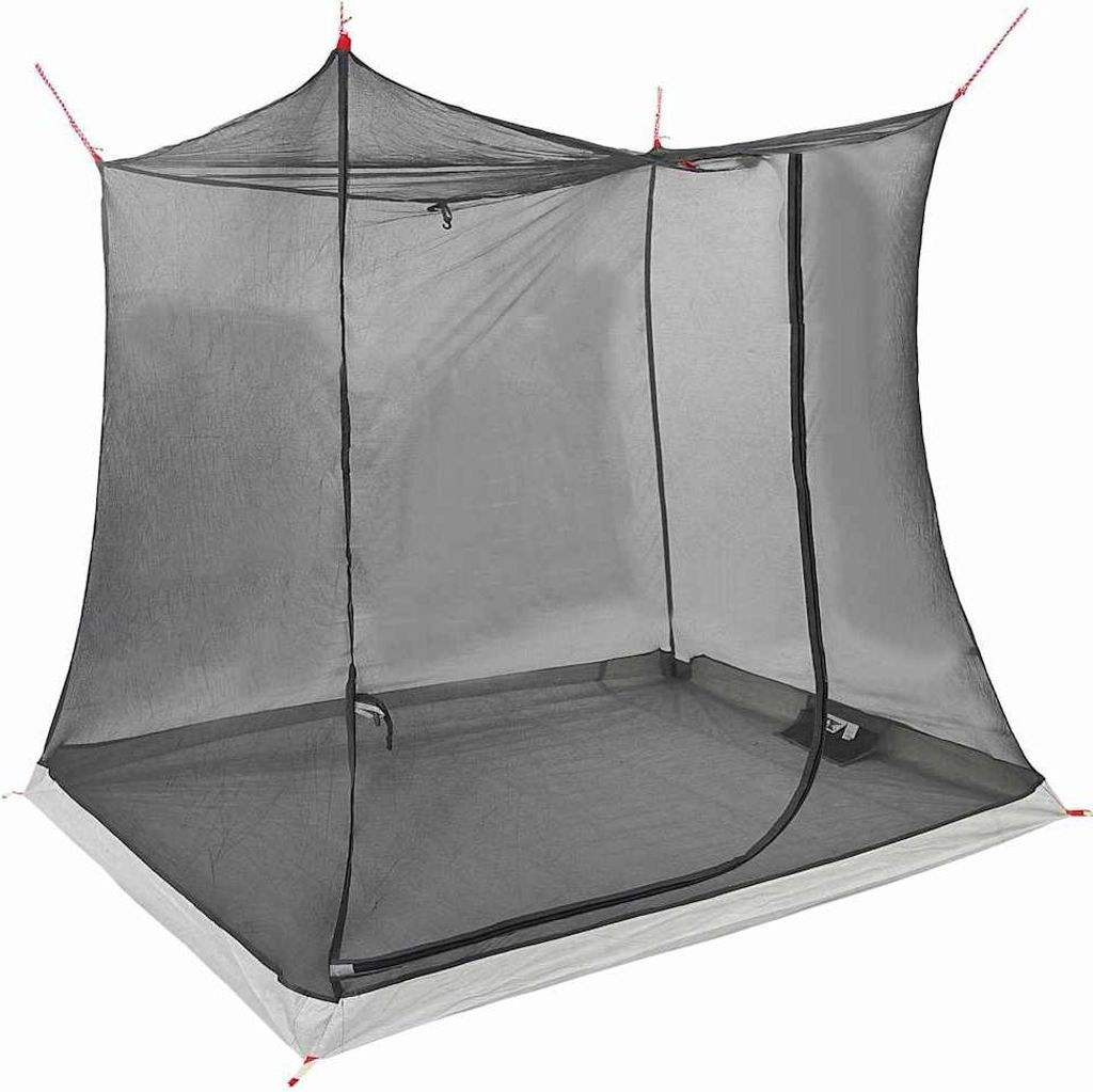 vidaXL Innenzelt Schwarz 208 x 140 x 175 cm Netz