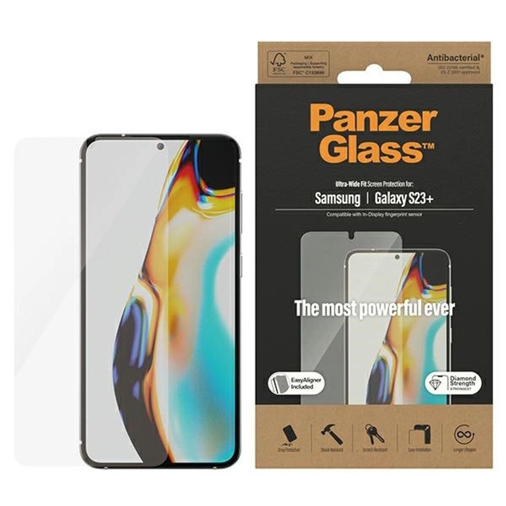PanzerGlass Ultra Wide Fit per Galaxy Hero 6.6 Immagine del prodotto 