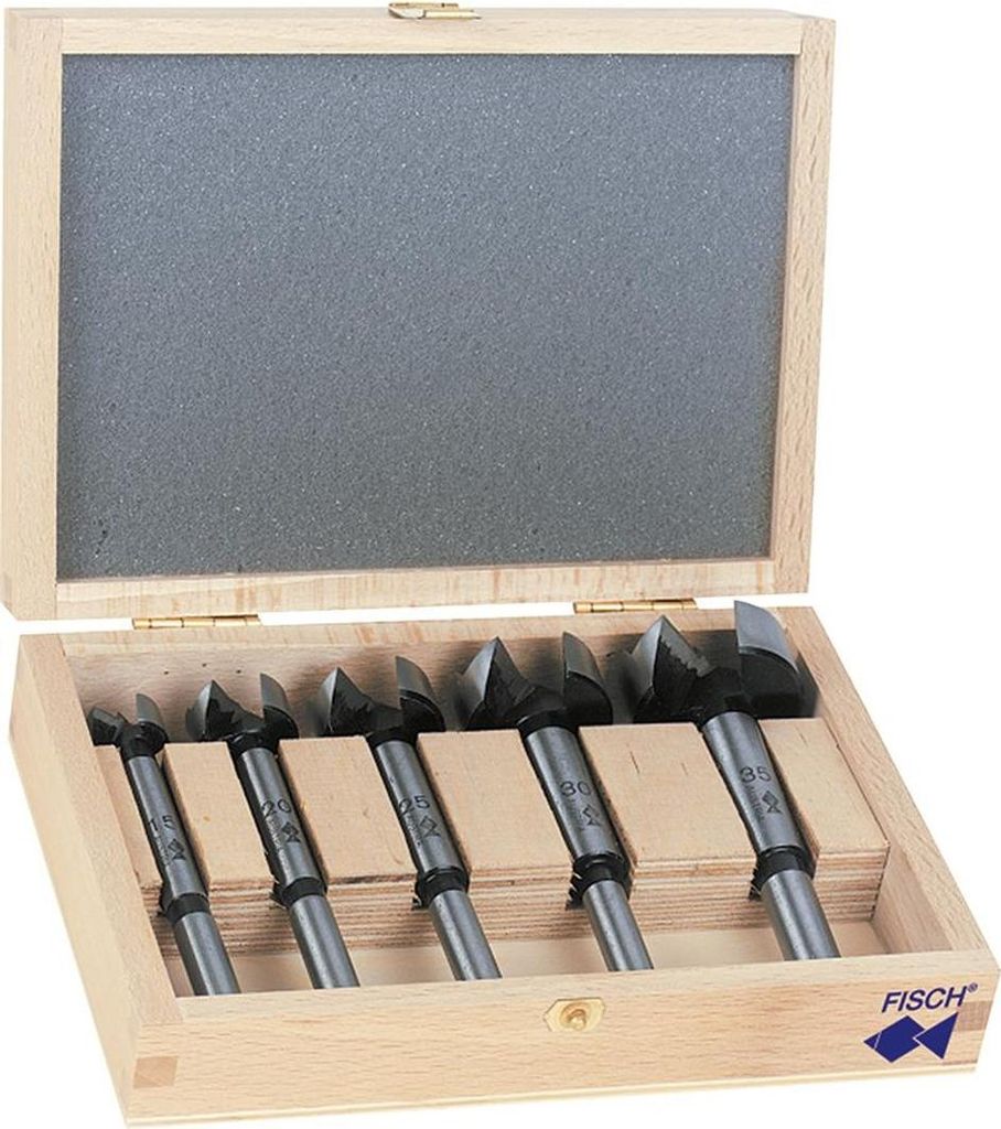 FISCH-TOOLS Zestaw bitów Forstner (5-częściowy / Ø 15, 20, Zdjęcie produktu 