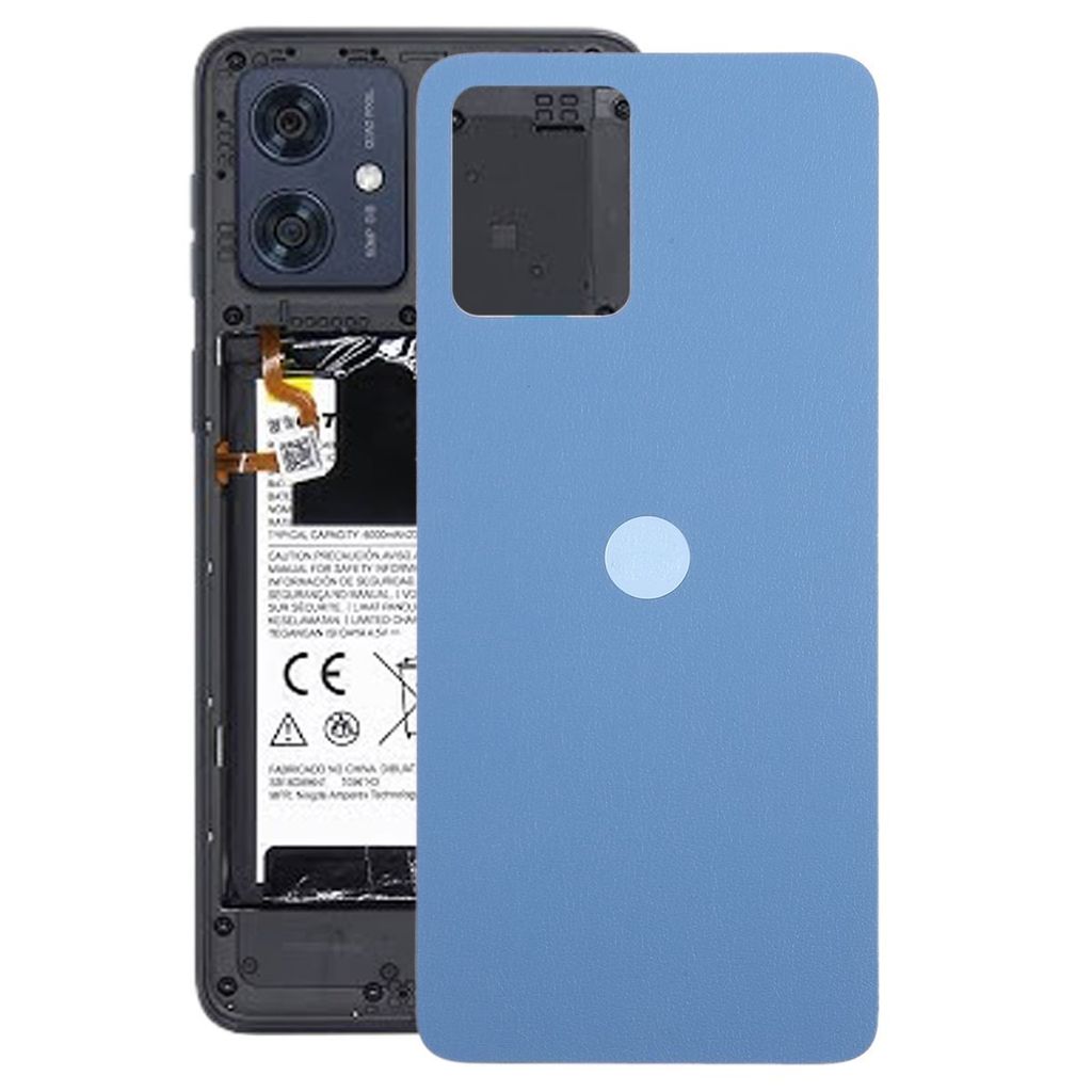 Für Motorola Moto G54 Akkudeckel Battery Back Cover Ersatzteil Reparatur Blau