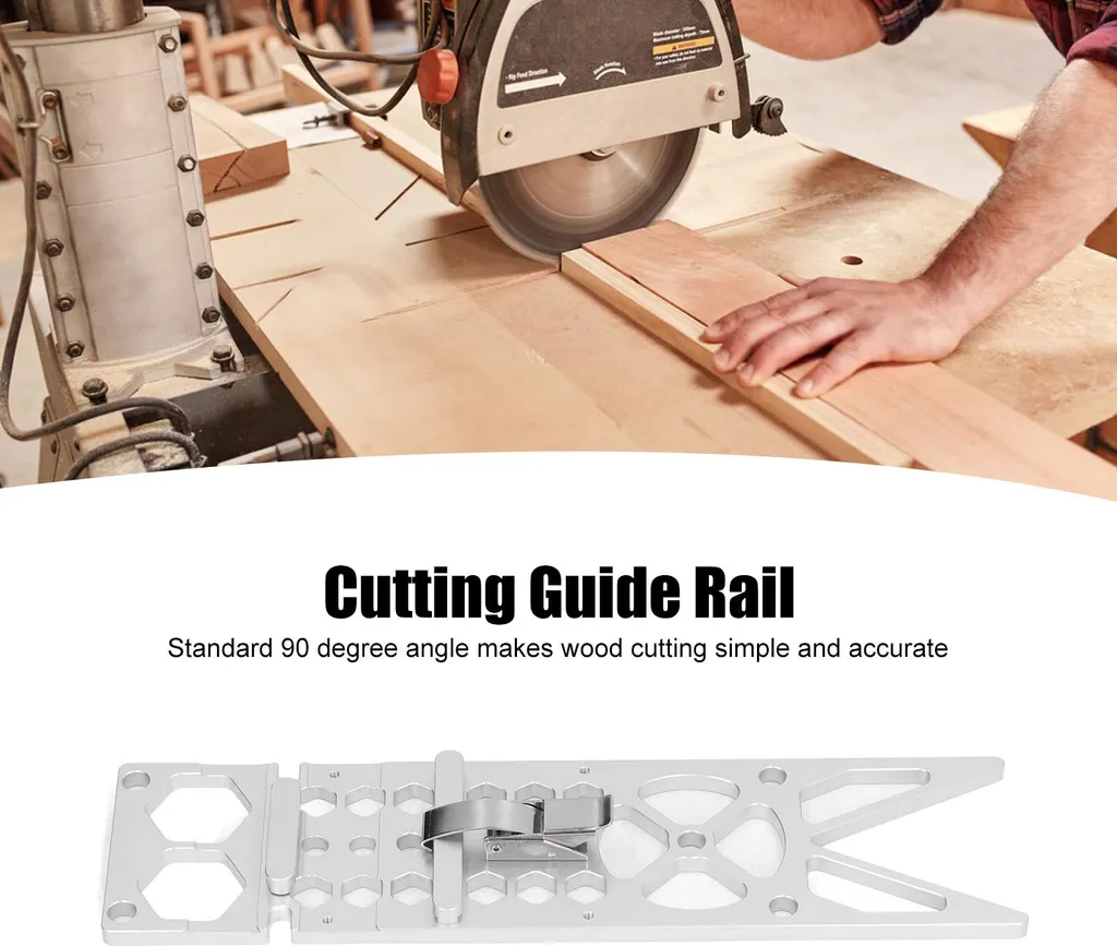 Guide de sciage perpendiculaire 90° pour rail de guidage électrique - 17