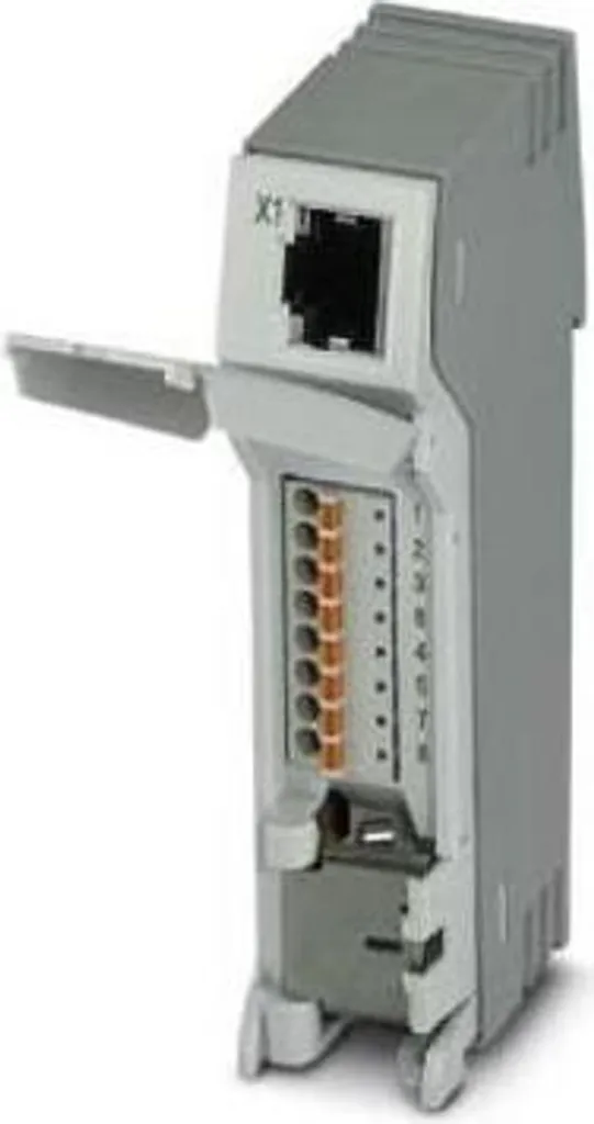 Panneau de brassage rail DIN pour armoire électrique PP-RJ-SCC Phoenix