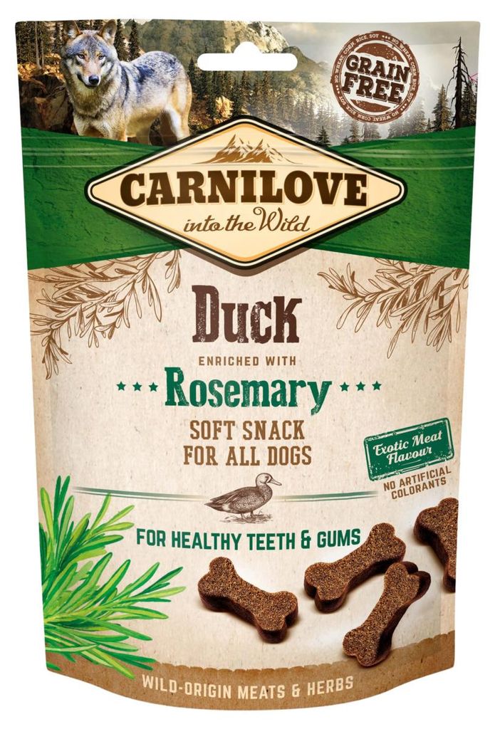 Carnilove Dog Semi Moist Snack Canard & Romarin 200g Image du produit 