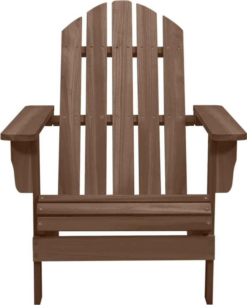 vidaXL Záhradná stolička Wood Brown Obrázok produktu 