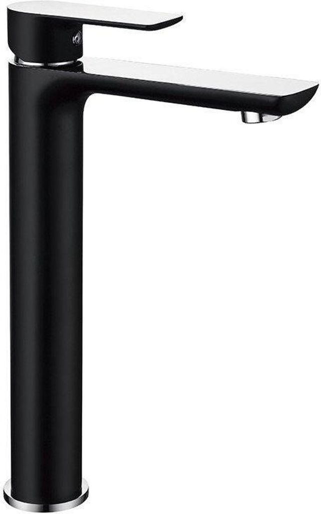 Mexen Alfa rubinetto lavabo alto, nero/cromo - 745710-71 Immagine del prodotto 