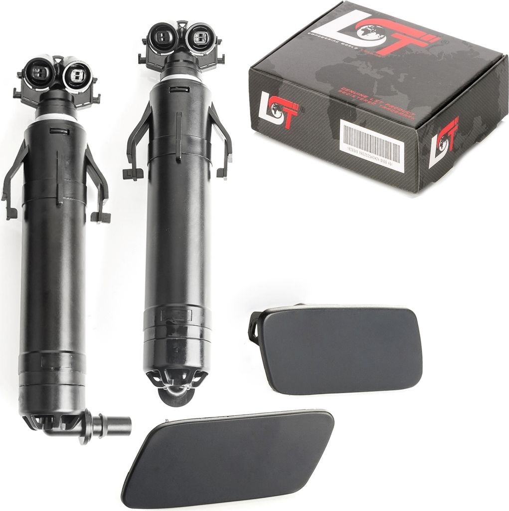 2x Spritzdüse Scheinwerfer Abdeckung links rechts für VW Passat 3C 36 B7 10-14