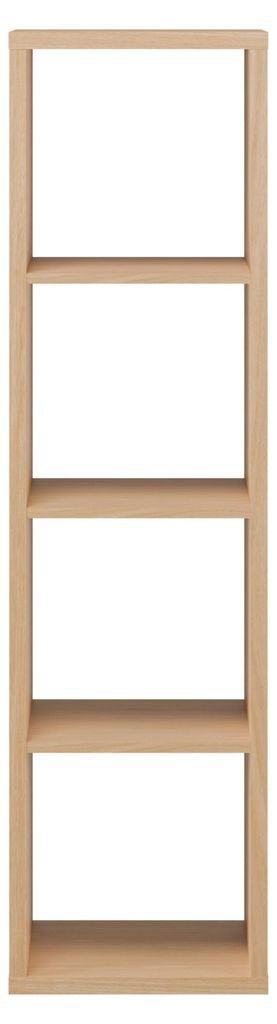 Regal >MAURO< in Elegancia Eiche Nachbildung - 38,2x141,8x32,9cm (BxHxT)