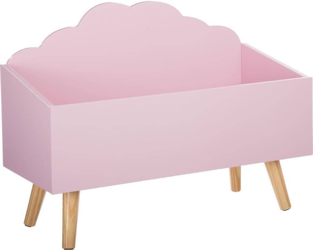 Dekorative Spielzeugkiste rosa Produktbild 