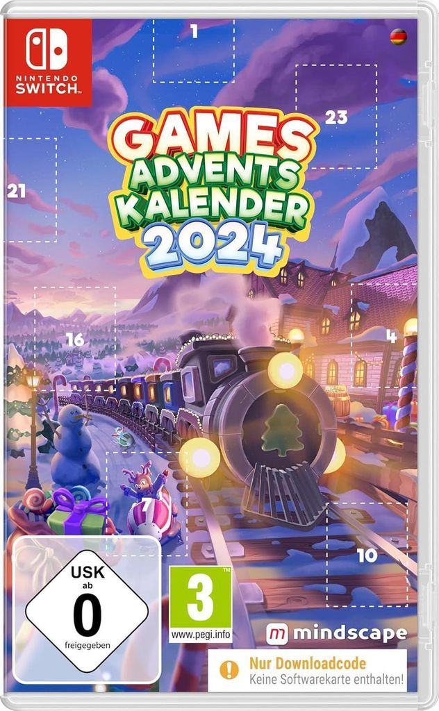 Games Adventskalender 2024 Nintendo Switch-Spiel Produktbild 