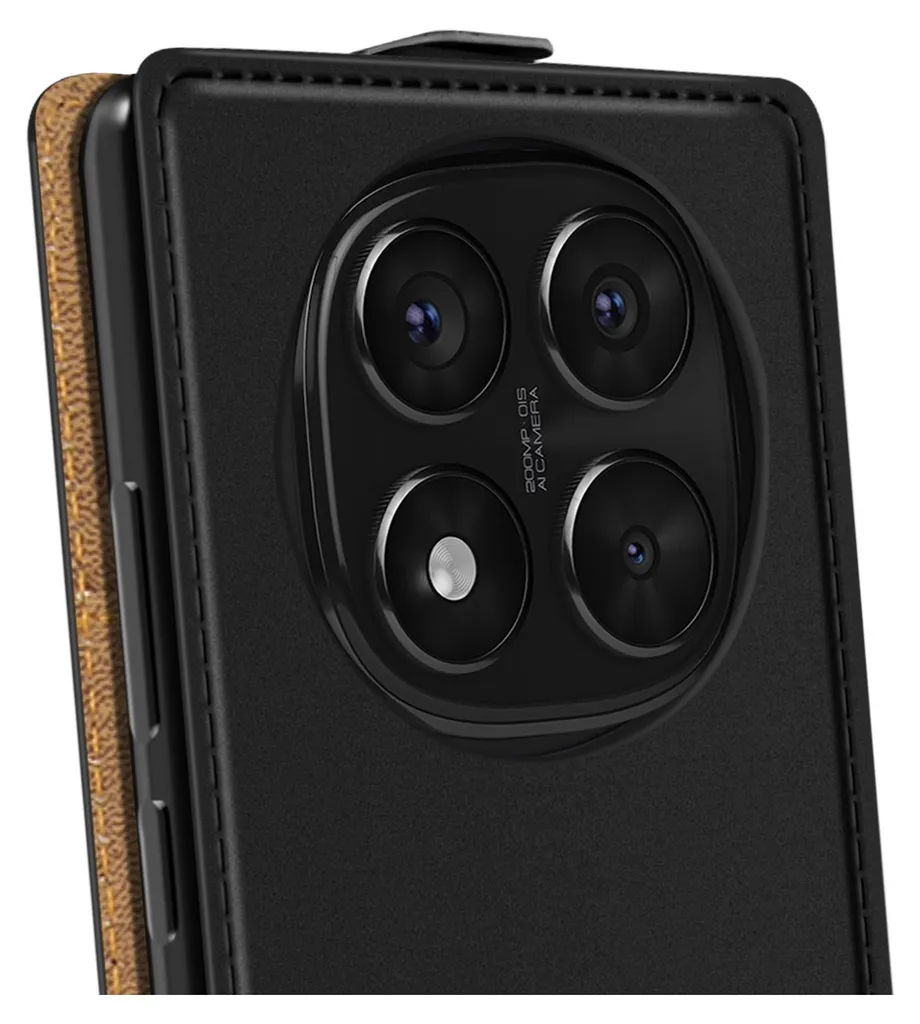 Custodia Verticale Redmi Note 14 Pro e Pro Plus Nera | Avizar Portacarte - 3