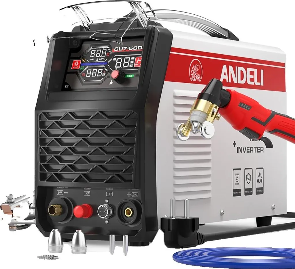 Machine à découper le métal plasma 50A CUT-50D 220V pour travaux d'atelier