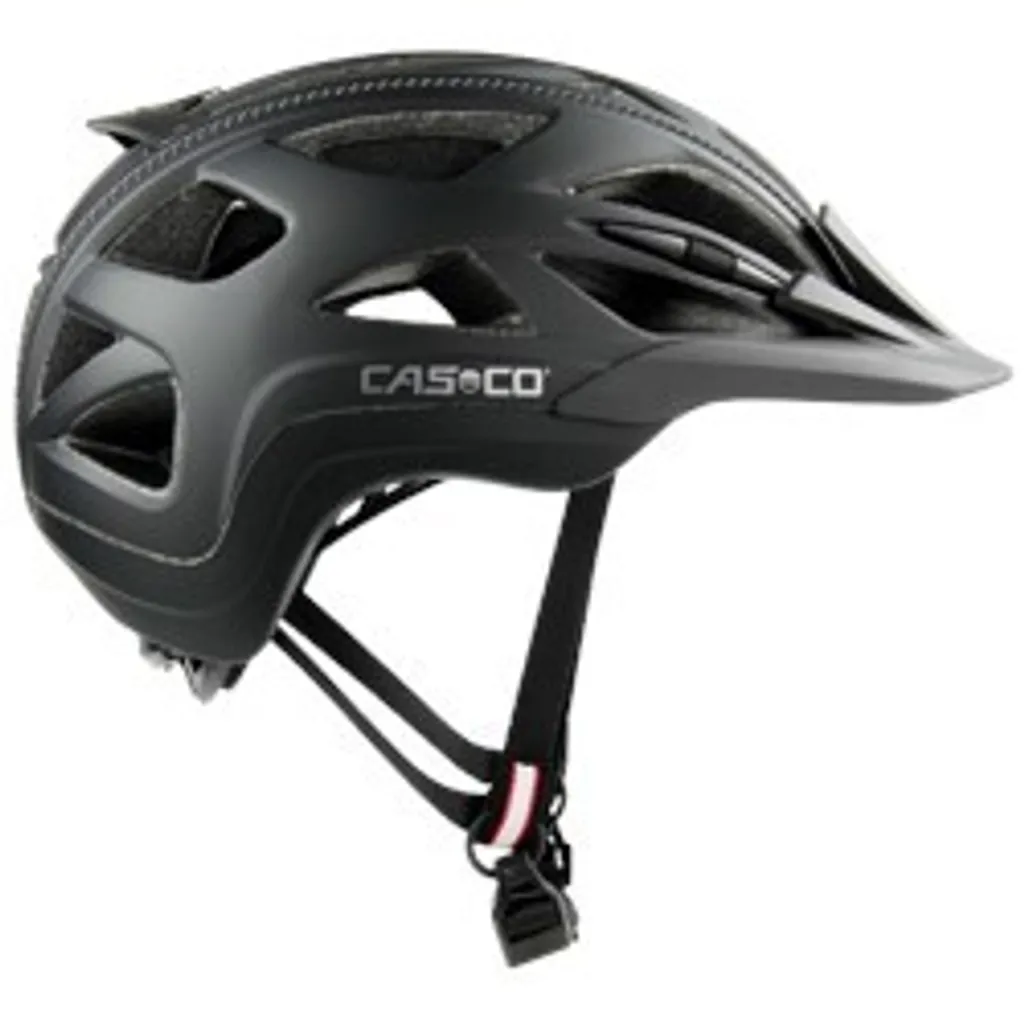 Casque de vélo Casco Activ-2 Helmet Noir Mat, Unisexe, Taille 56-58 cm