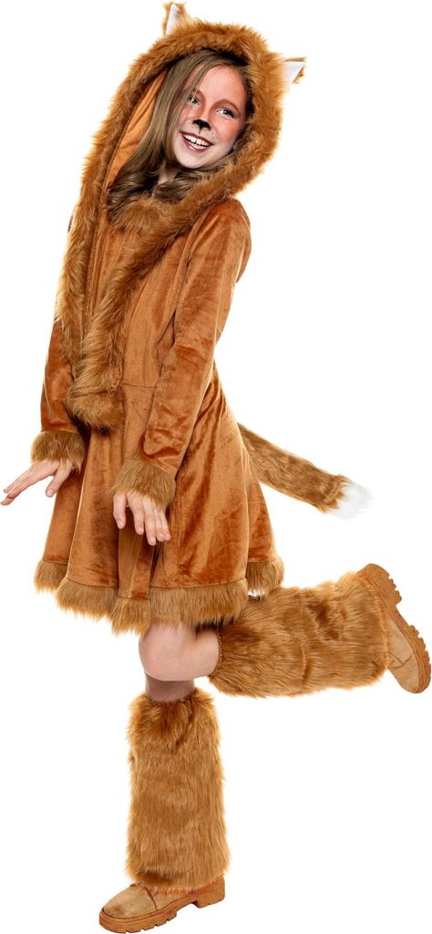 Fuchs Tierkostüm - Karneval Faschingskostüm Kinder Produktbild 