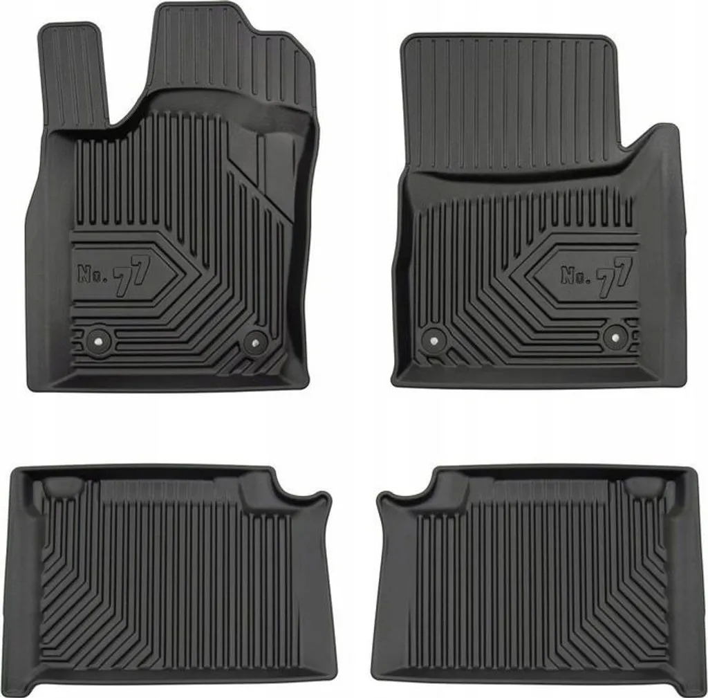 Tappetini Premium in Gomma TPE per Jeep Grand Cherokee WK2 77