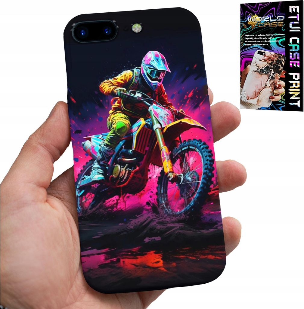 Fall Für Iphone ( 7 Plus ) - Motorrad, Motocross Extreme Rennen