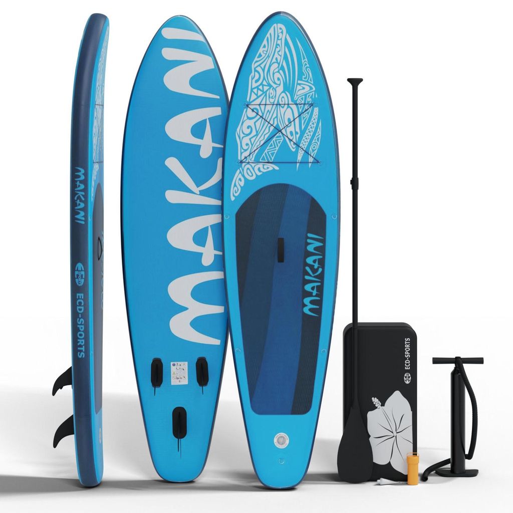 Stand Up Paddle Board MAKANI Blau Allround SUP Komplettset Produktbild 