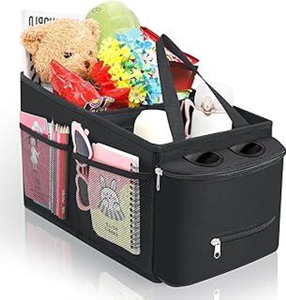 Romon Auto Organizer, Auto Zubehör Innenraum Universeller Rückbank Autositz Car Organizers Kinder Aufbewahrungsbox für den Rücksitz & Beifahrer...
