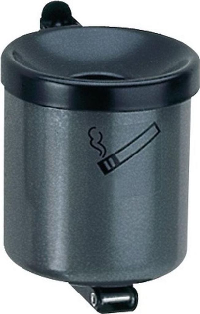 TKG Wandascher Ø150xH145mm graphit m.Kippvorrichtung - Produktbild 