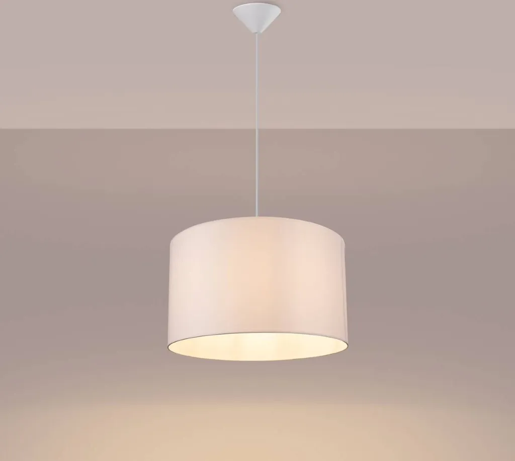 Éclairage Plafond Chambre et Salon Suspension NOVA 40 Blanche E27 - 14