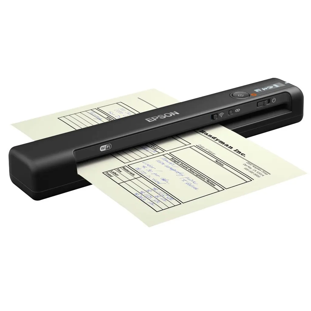 Scanner Portable A4 Epson ES-60W Wi-Fi - Numériseur de Documents Compact - 11