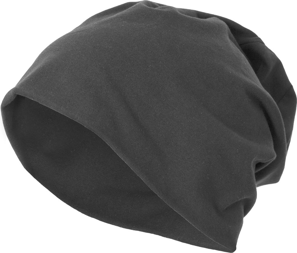 Build Your Brand BY002 | Jersey Beanie - Farbe: Mid Grey - Größe: One Size