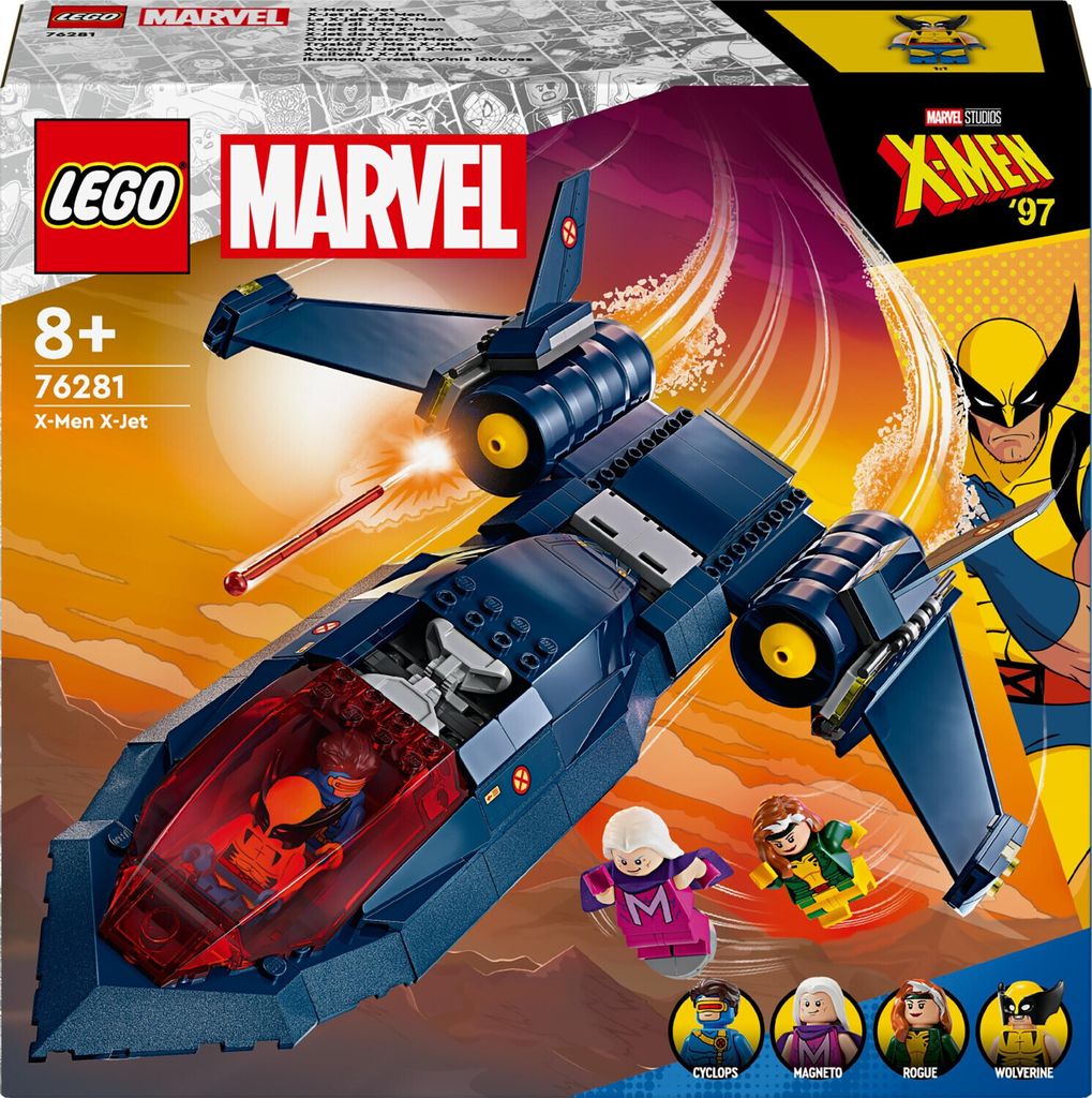 LEGO Super Heroes 76281 - X-Men X-Jet Produktbild 