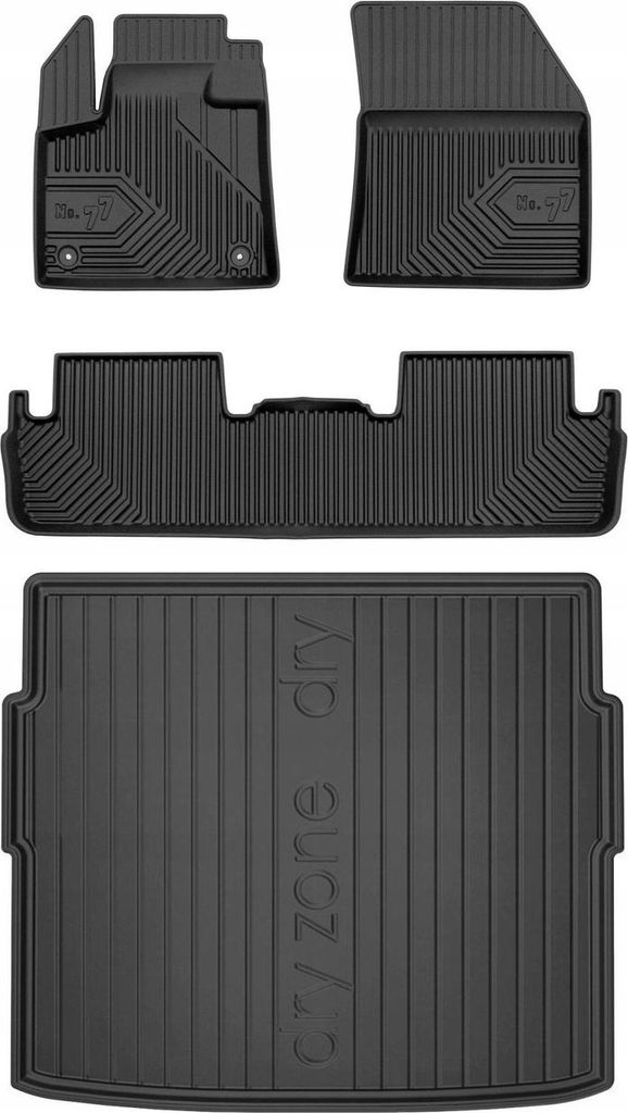 SET 77 Paillassons et tapis de sol DS7 Crossback à partir Image du produit 