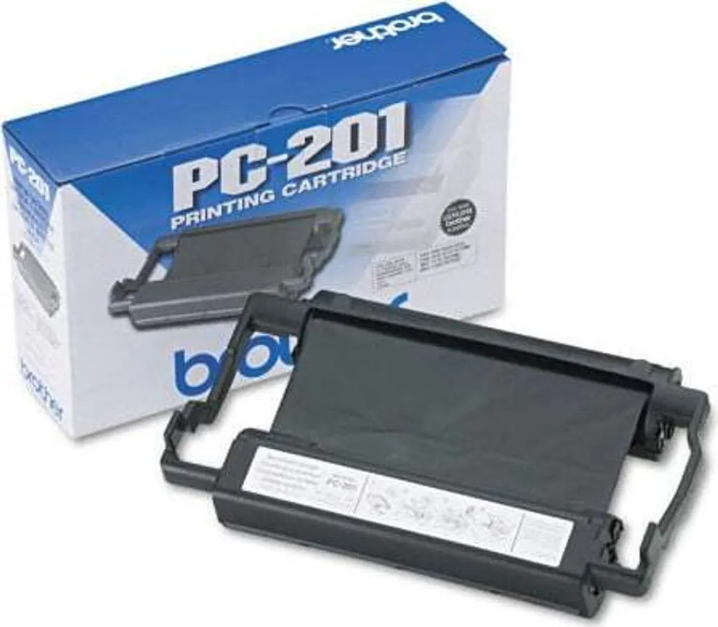 Cassette de transfert thermique Brother PC 201 pour fax professionnels