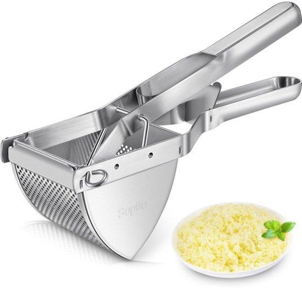 Metallische Gemüsestampfer - Für Obst und Gemüse - Geeignet für luftige und cremige Kartoffelpüree