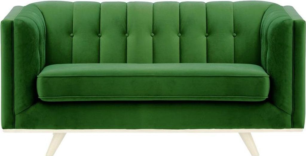 Zweisitzer-Sofa Vicenza-Velluto 10-white