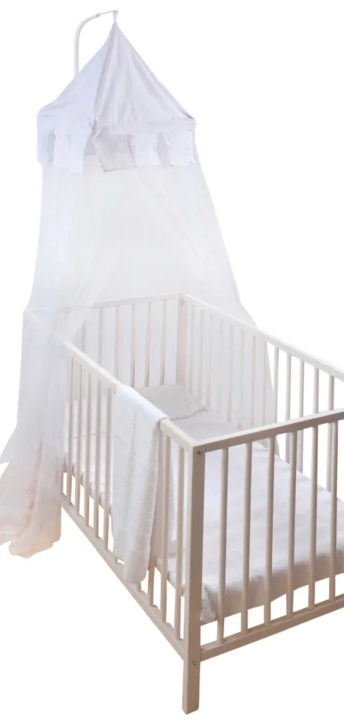 Moustiquaire Deconet Baby Castle Blanche 800cm - Cadre Carré 40x40cm