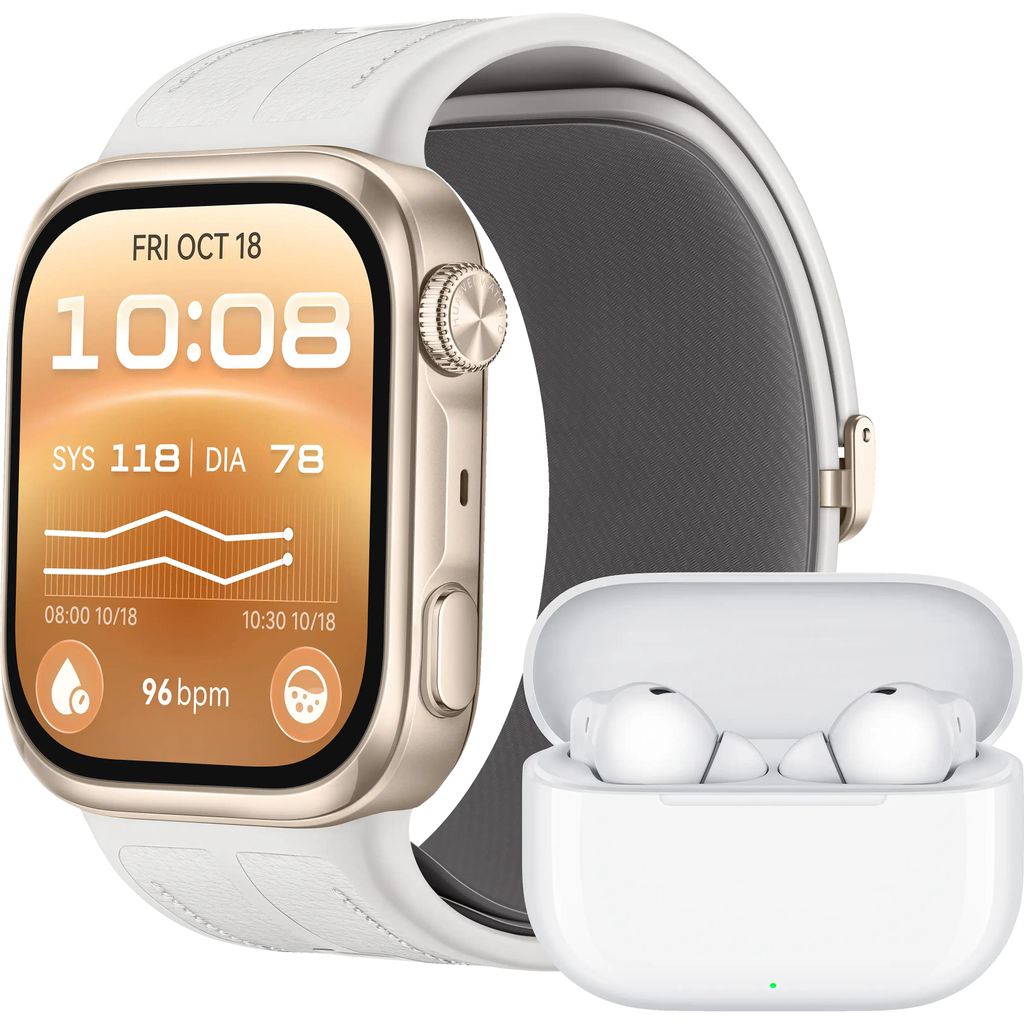 Huawei Watch D3 Weiß+ Huawei Freebuds SE 4 Weiß Smartwatch Produktbild 