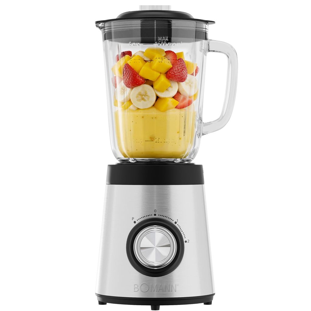 Bomann Universalmixer UM 6084 CB Edelstahl Produktbild 