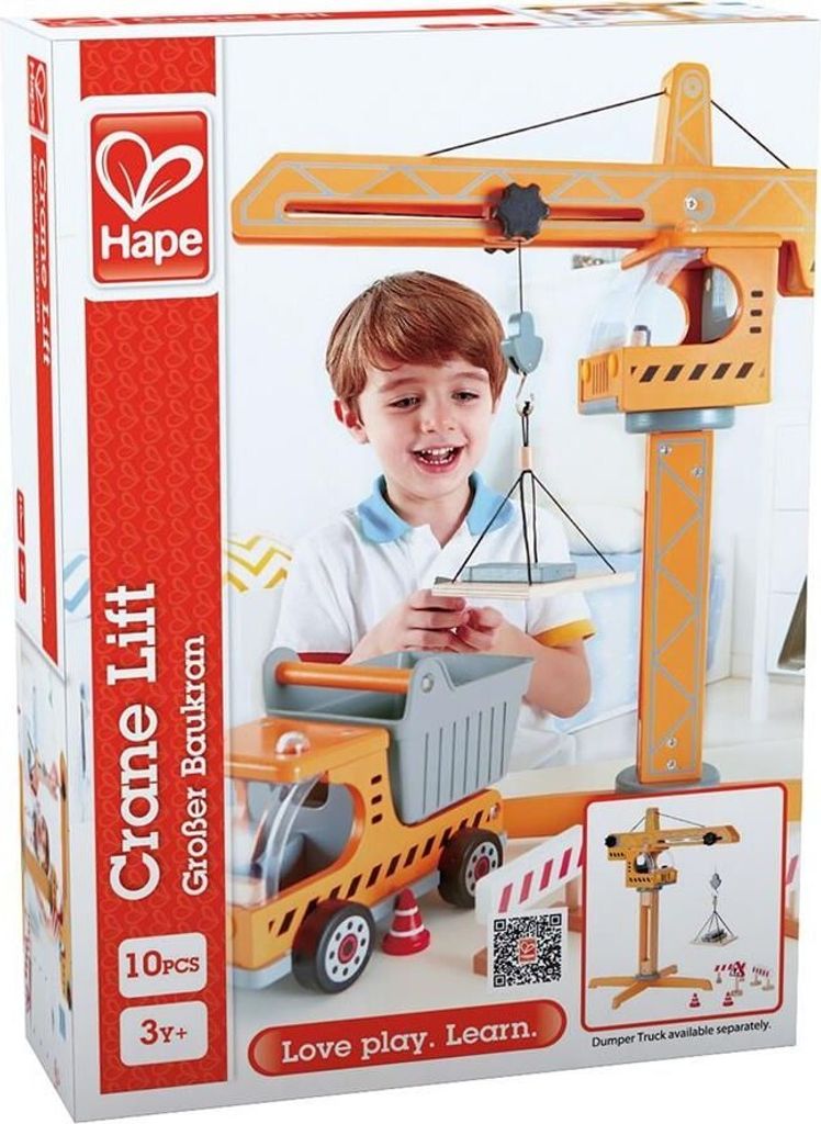 Hape Playscapes Großer Baukran, E3011 Produktbild 