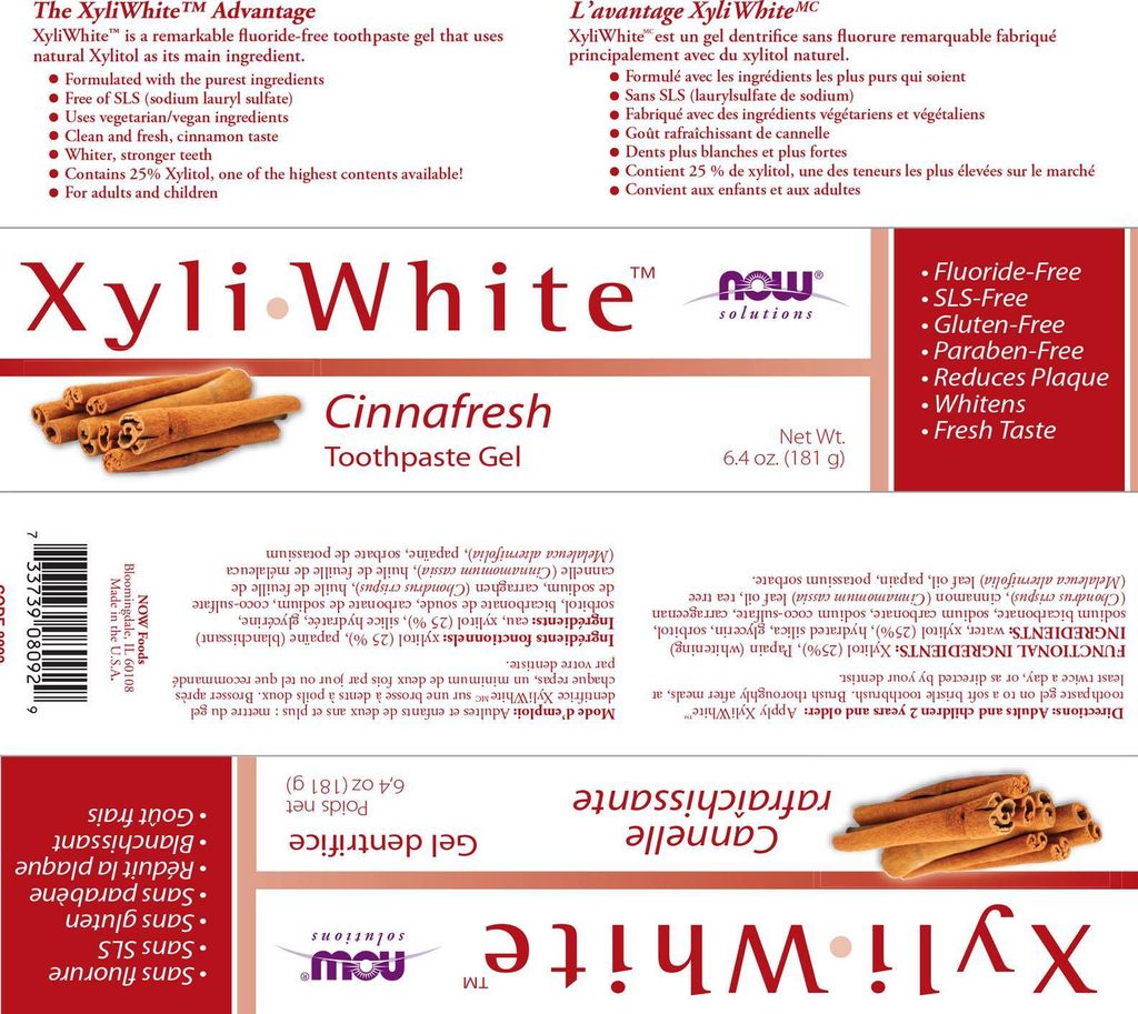NOW Foods | XYLIWHITE - Паста за зъби Refreshmint Produktbild 3