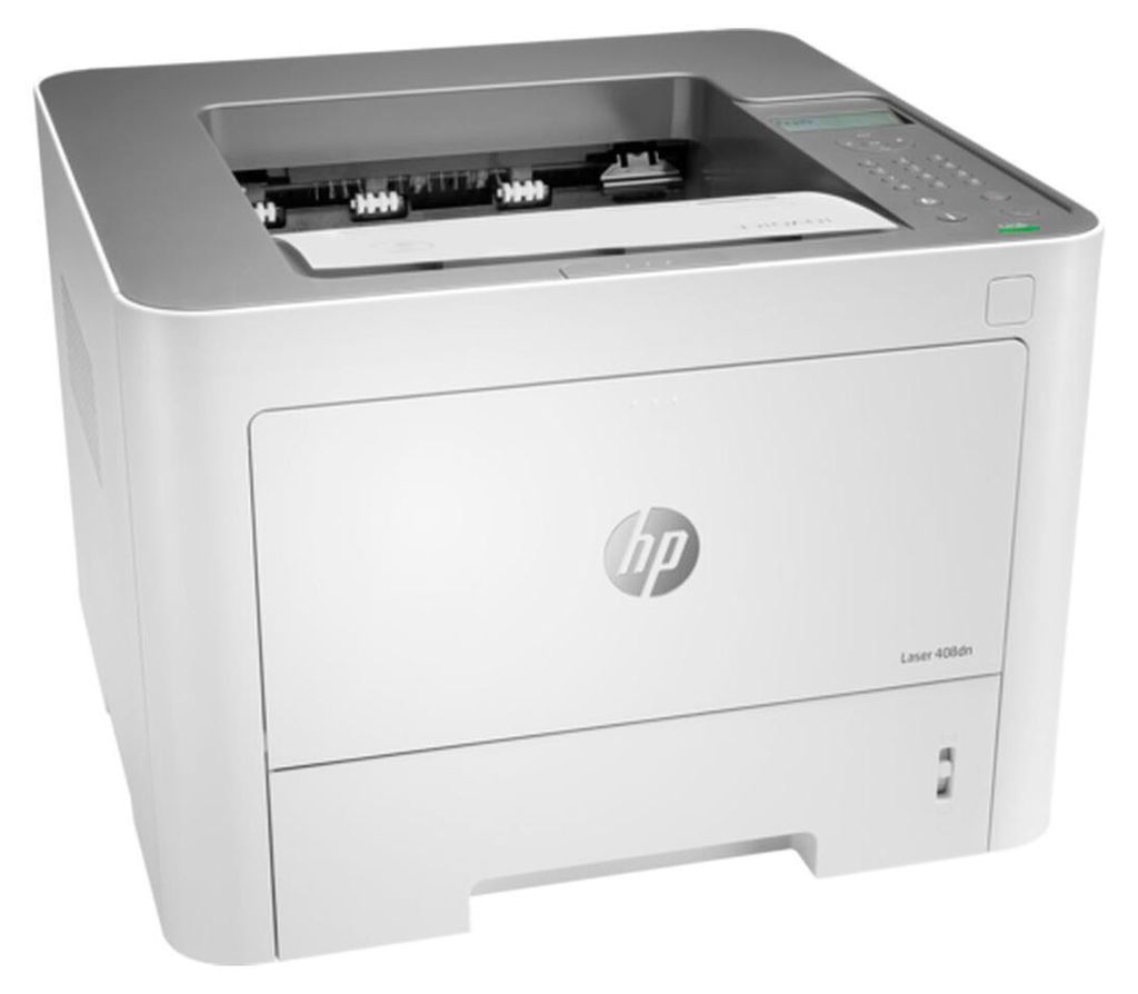 L HP LaserJet 408dn S/W-Laserdrucker A4 LAN WLAN Duplex Produktbild 