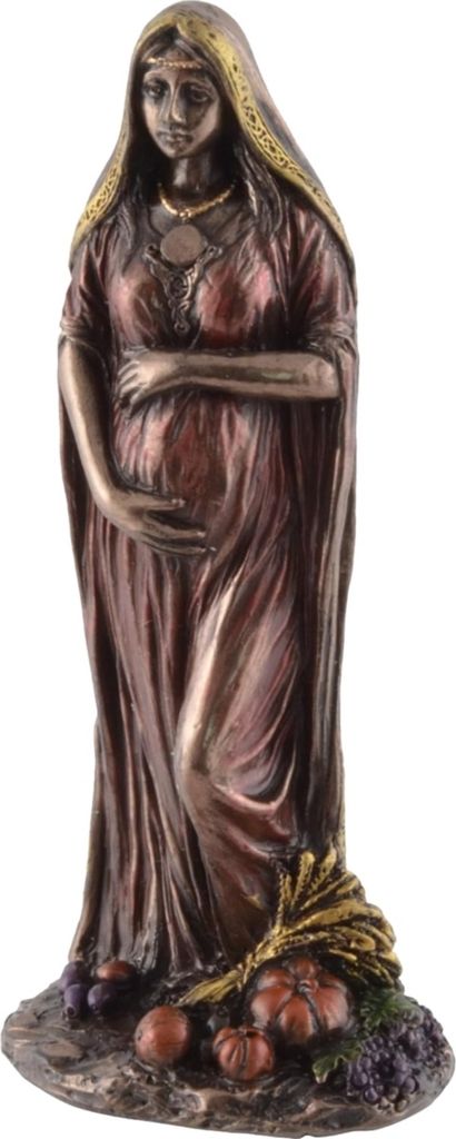 Miniatur die Mutter der keltischen Dreifaltigkeitsgöttin der Magie