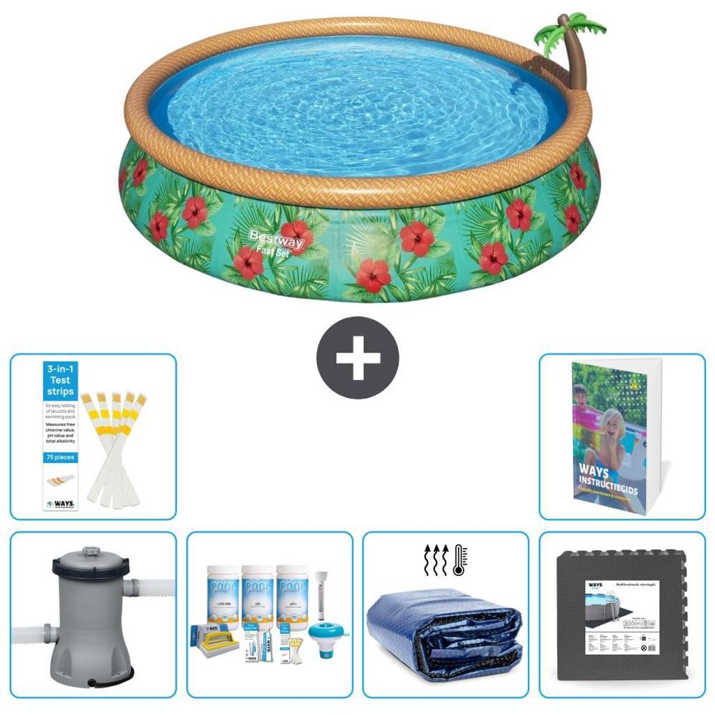 Bestway Fast Set Rund - 457x84 cm - 7-teilig S233