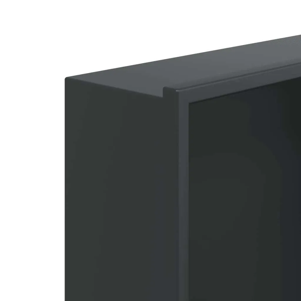 Niche de douche encastrable design noir mat 32x62 cm pour salle de bain - 7
