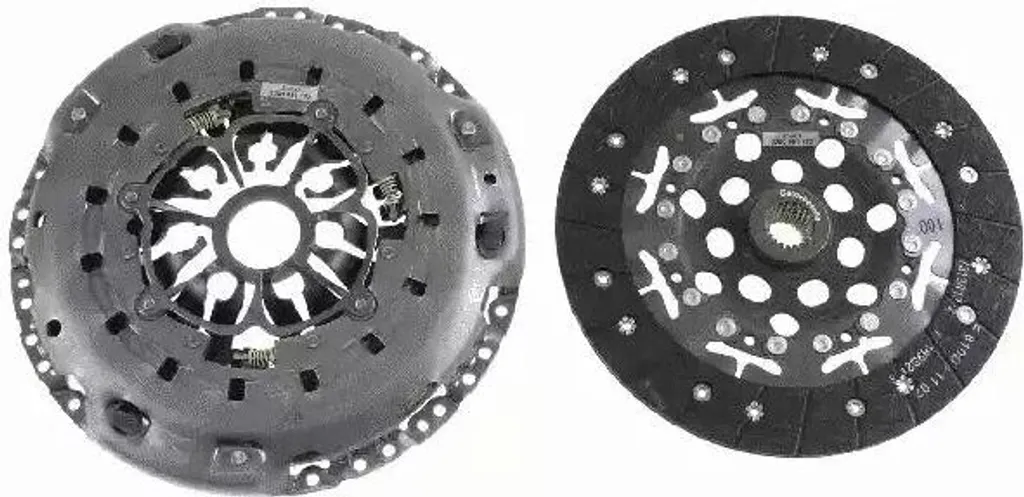 Kit d'embrayage SACHS renforcé OE 30100 AW300 pour Megane II et Scenic
