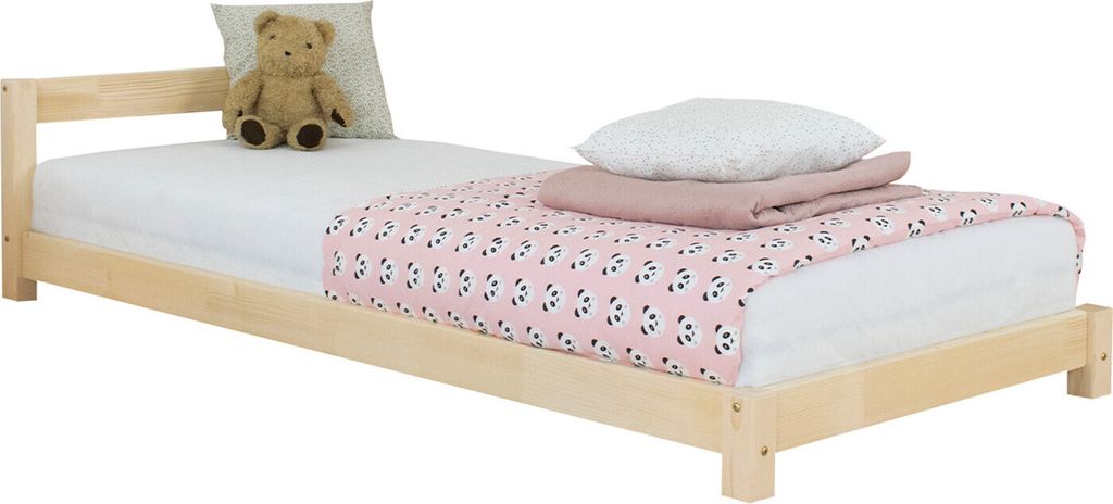 Kinderbett DREAMY 80 x 180 Naturholz