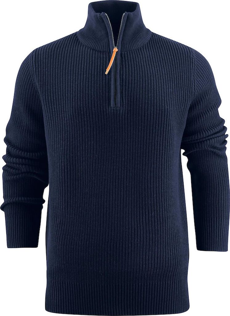 Pullover Harvest Flatwillow 3-lagig 7gg grober Strick mit Ellbogenschonern