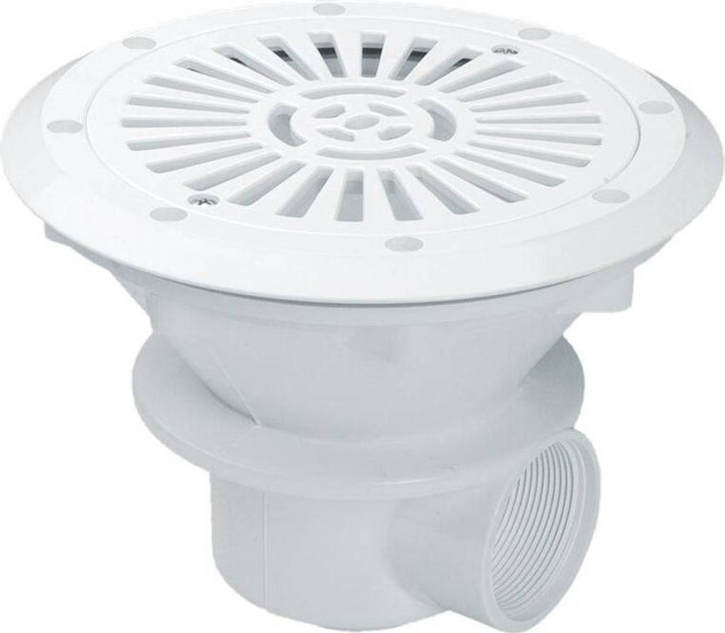 Weißer Hintergrundabfluss - Liner