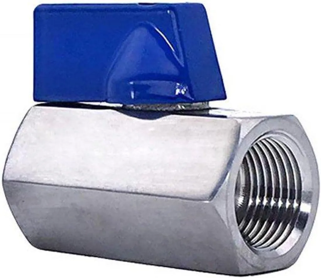 Robinet à boisseau inox 304 fileté 1/2 pouce spécial haute température