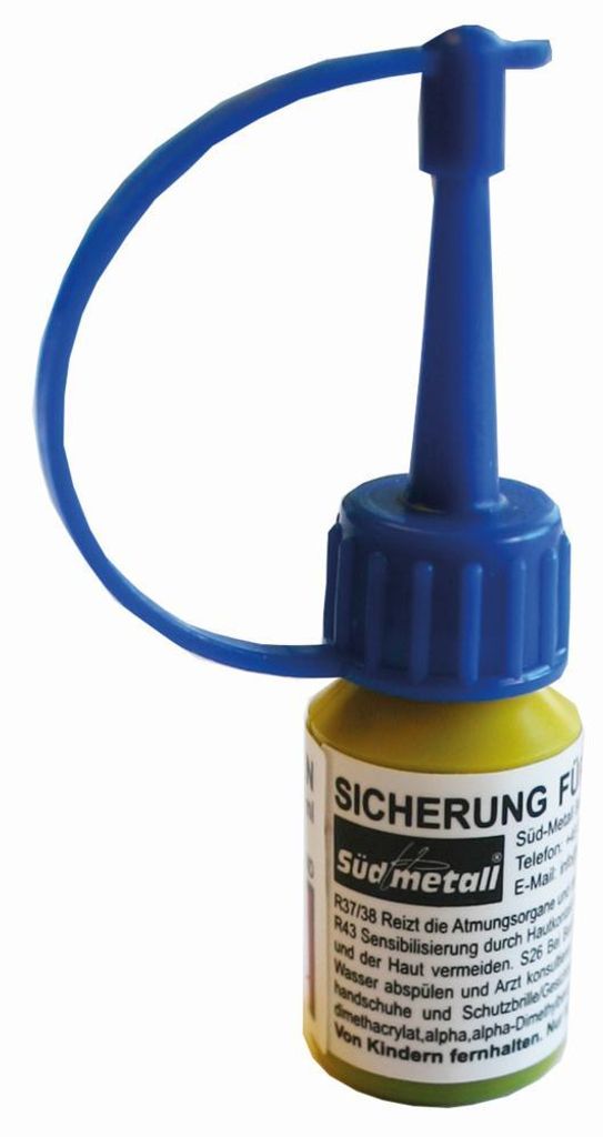 Schraubensicherungskleber 3 ml für die zusätzliche Sicherung von Beschlagschrauben