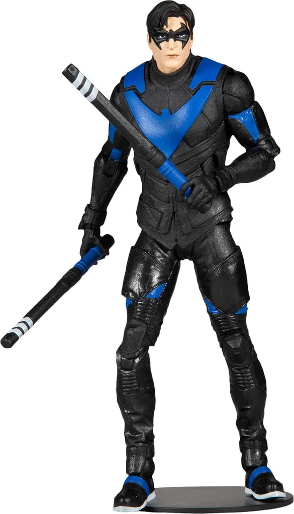 Figurine Nightwing Ultra Articulée 22 Points DC Multiverse 18cm Bleu