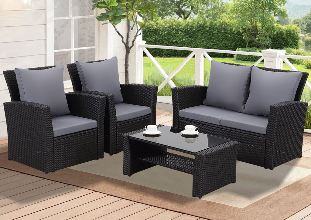 MeXo von GLP HOME Gartenlounge-Set, (Gartenmöbel Lounge Produktbild 