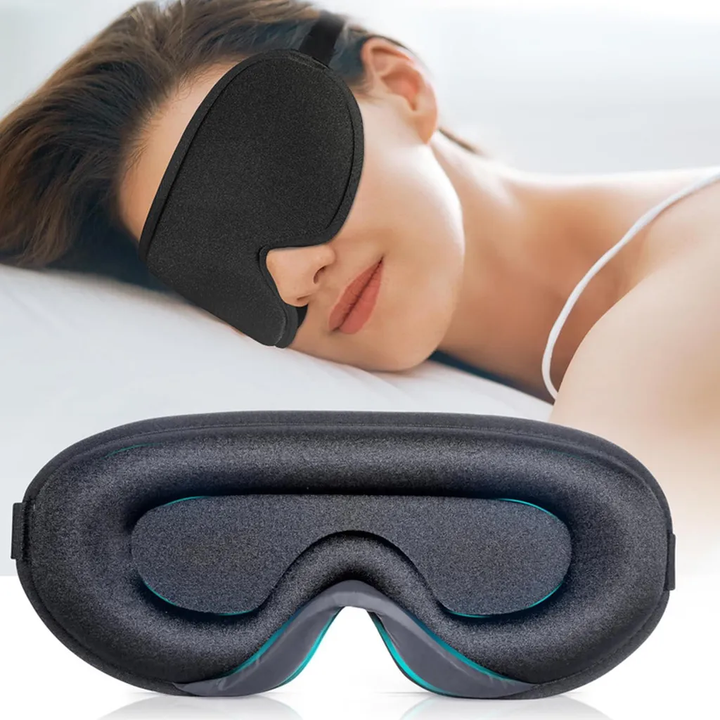 Masque de repos idéal pour le yoga et les voyages en avion ou train